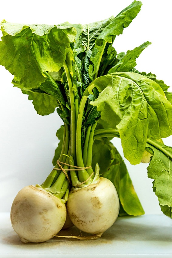Hojas y tallos de hortalizas: partes de las plantas que pertenecen al plato.