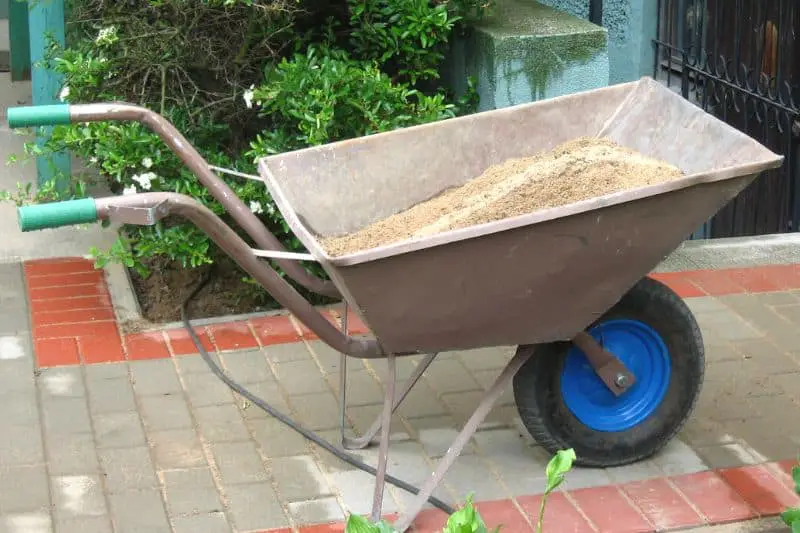 ¿Cuántas carretillas hay en un metro cúbico de tierra, arena, etc.?