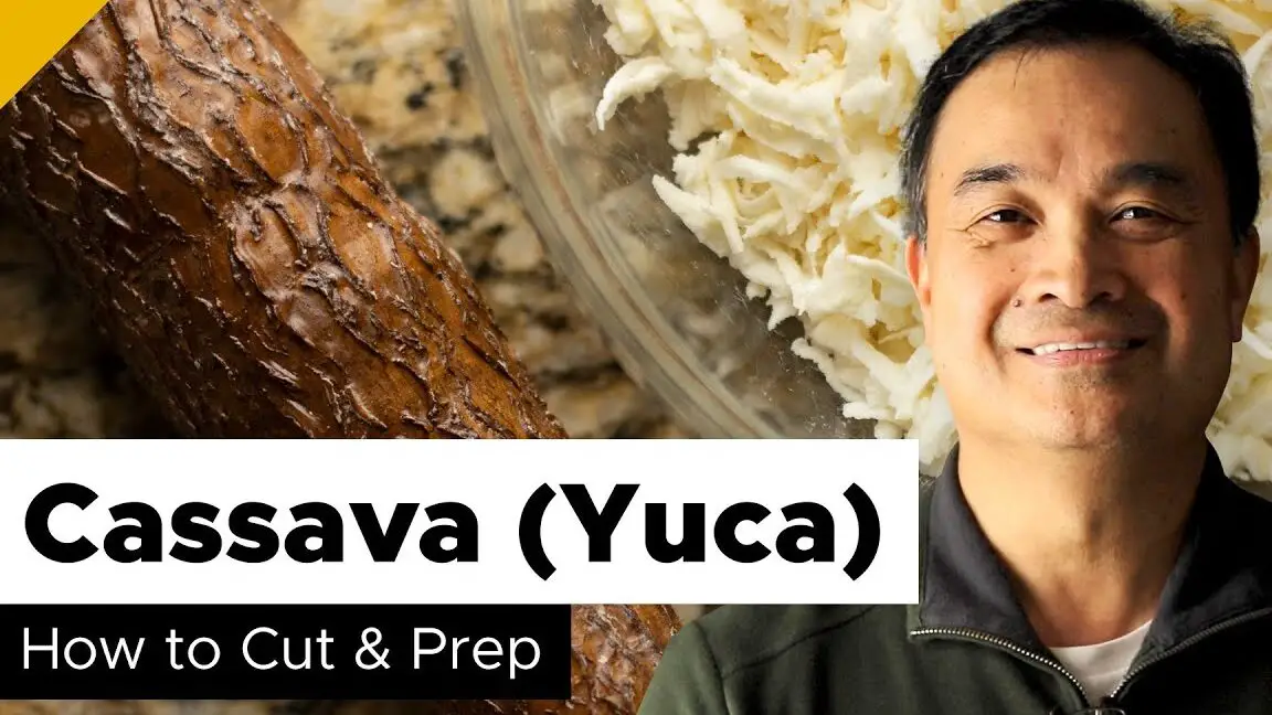 Cómo pelar la yuca (yuca)