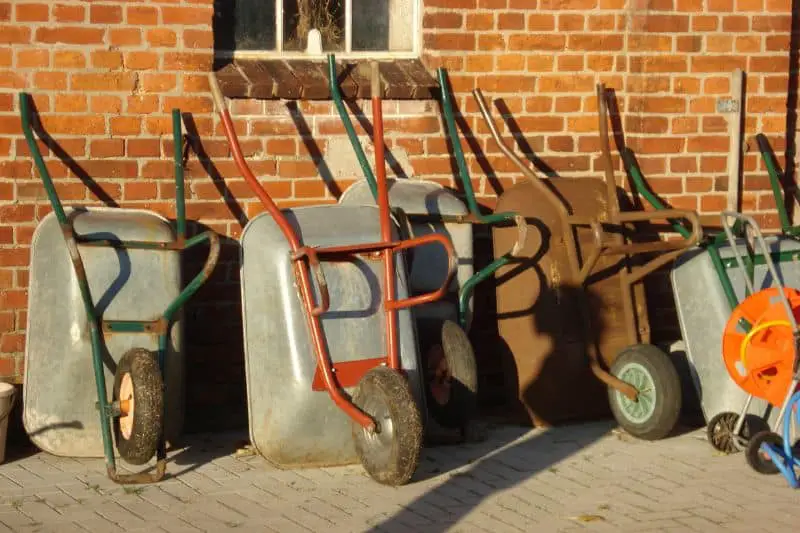 ¿Cuántas carretillas hay en un metro cúbico de tierra, arena, etc.?